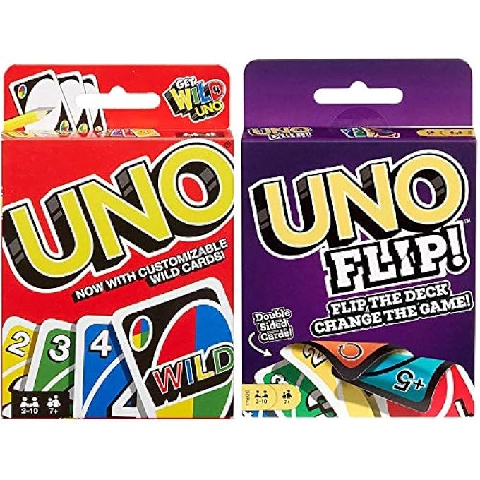 rayihni UNO ORIGINAL + FLIP CARD GAMES