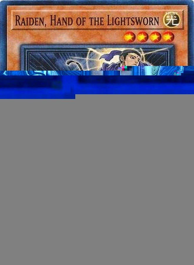 Yu-Gi-Oh! Raiden, Hand of The Lightsworn SDRR-EN021 - English