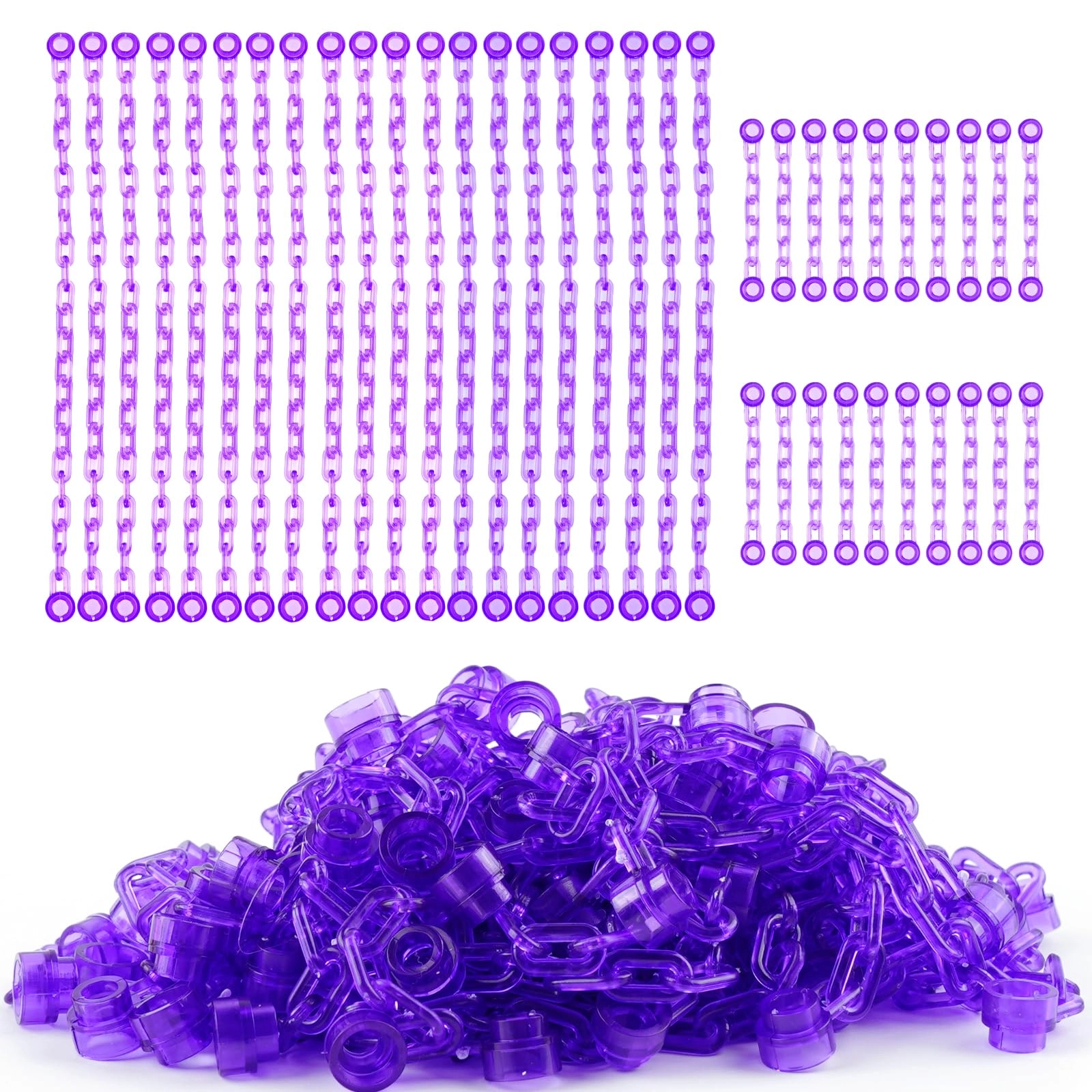 WSRYLTCH Chain Link - 20pcs 21 Link and 20pcs 5-Link