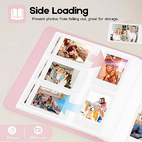 Mini Photo Album - 360 Pockets