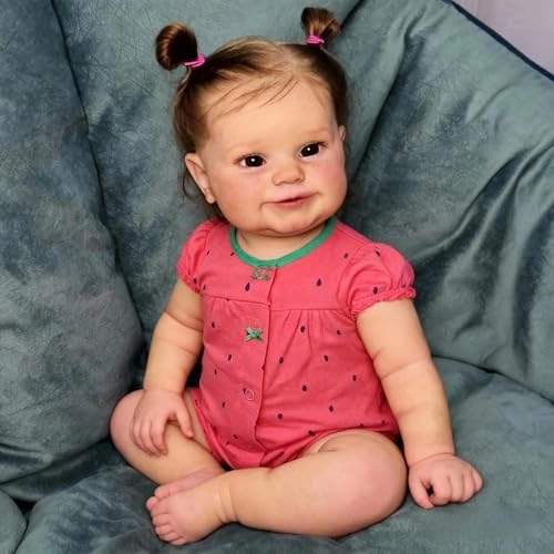 Reborn Baby Doll - 20 Inch Silicone Girl Ages 3+