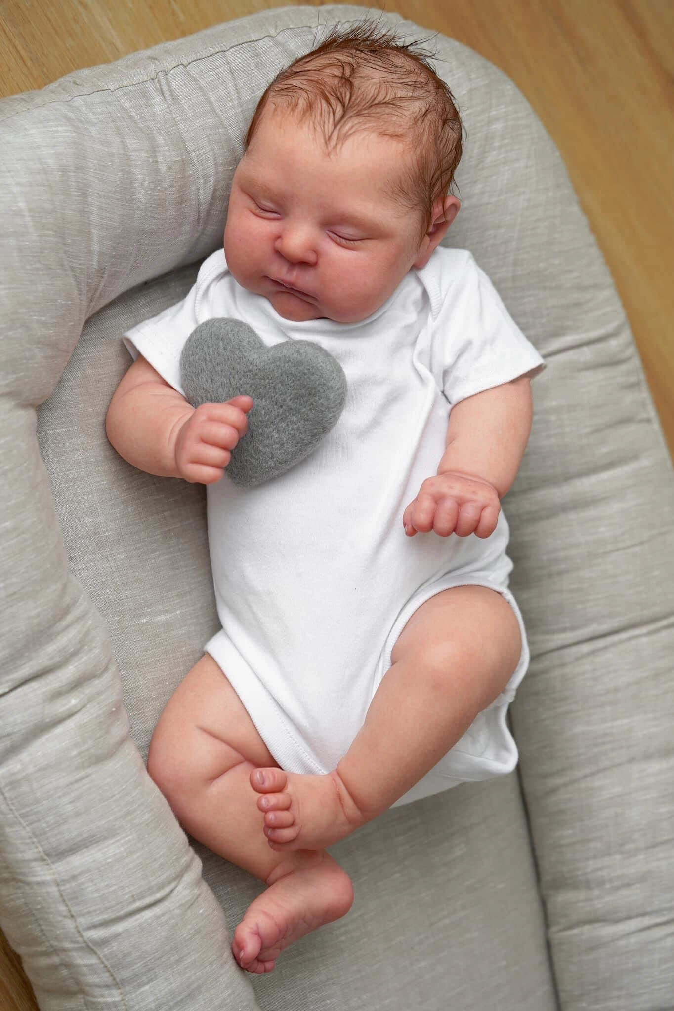 Enjoy with Love Reborn Baby Doll - 49 cm soft body