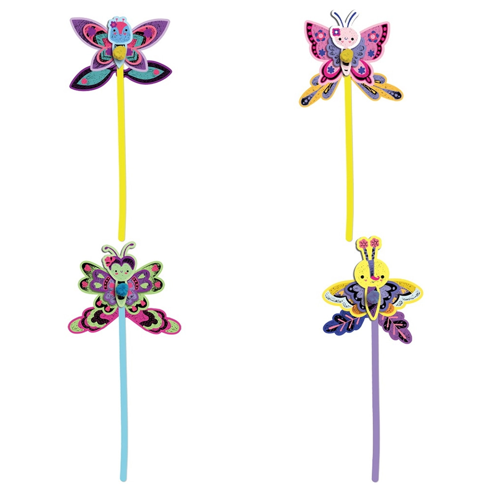 Scratch Bouquet Kit - scratch sheets fuzzy sticks