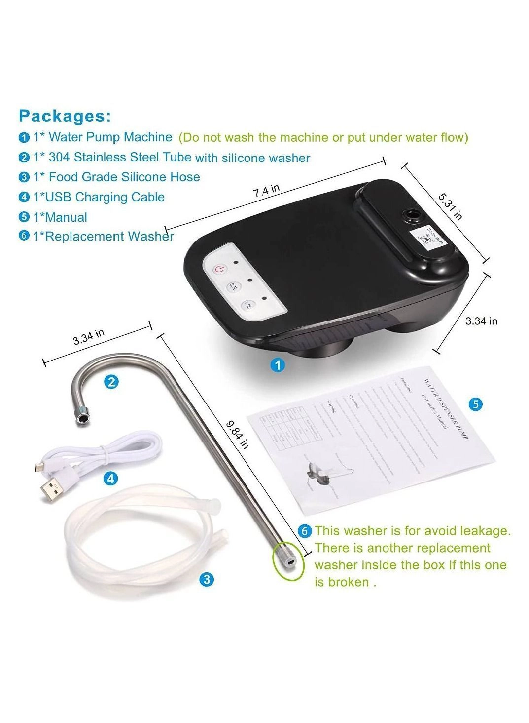 Drinking Water Dispenser Pump