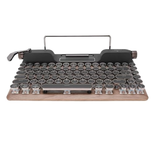 Retro Typewriter Mechanical Keyboard - Wireless