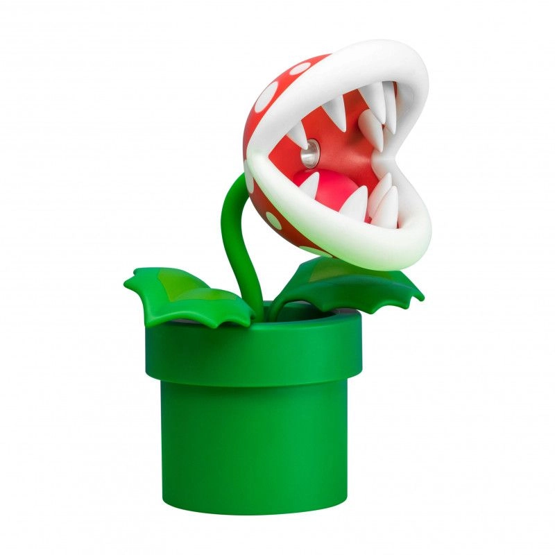 Super Mario Posable Mini Piranha Plant Lamp - 3 AAA 1.5V batteries