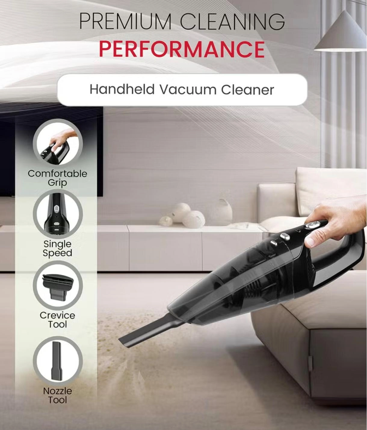 Cordless Handheld Vacuum Cleaner