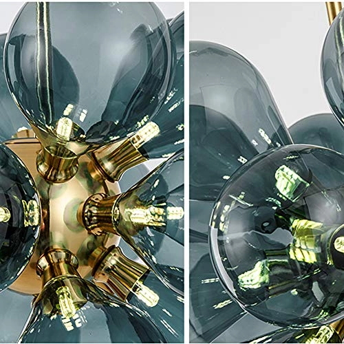 G9 Modern Minimalist Glass Ball Art Chandelier