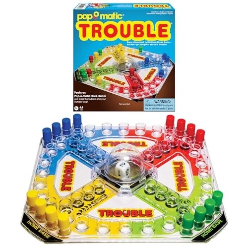 Classic Trouble - Retro Artwork Pop-o-Matic Popper