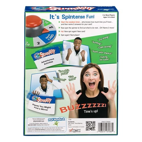 5 S Rule Spintensity Game - English Adult