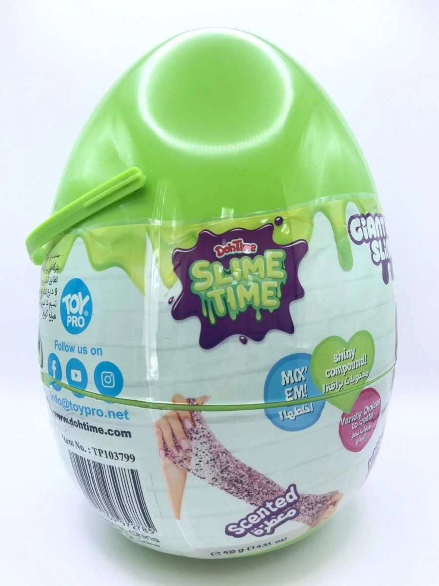 Slime time Giant Mix & Mash Egg Kit - 3 +
