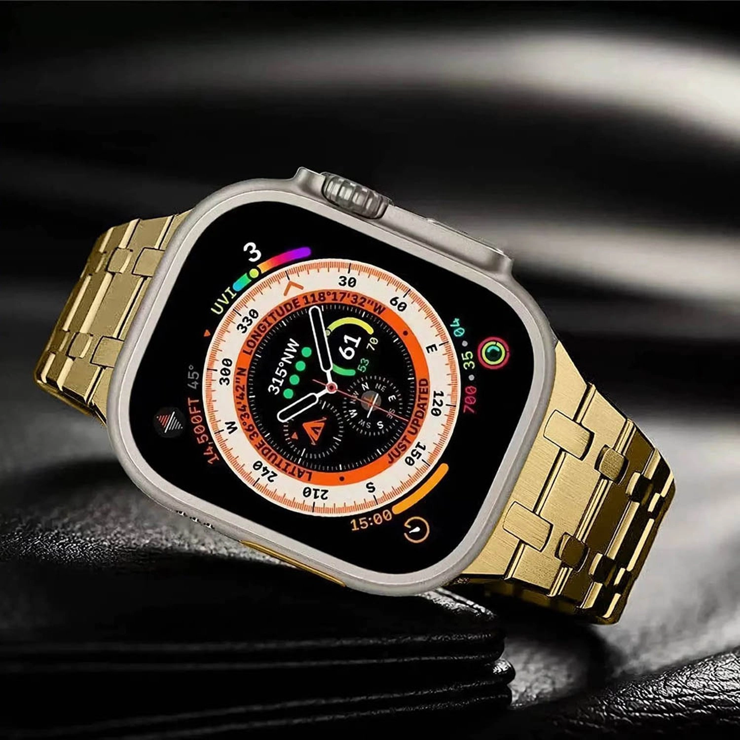 RoyalLink Watch Strap for Apple Watch SE/7/6/5/4/3 - 45mm/49mm