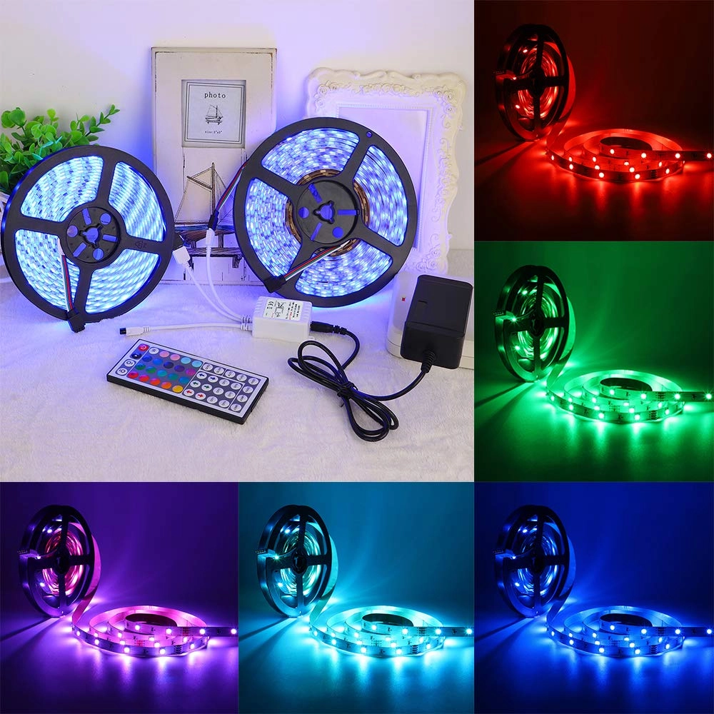 RGB LED Controller - 2-Port 4Pin 44 Keys IR
