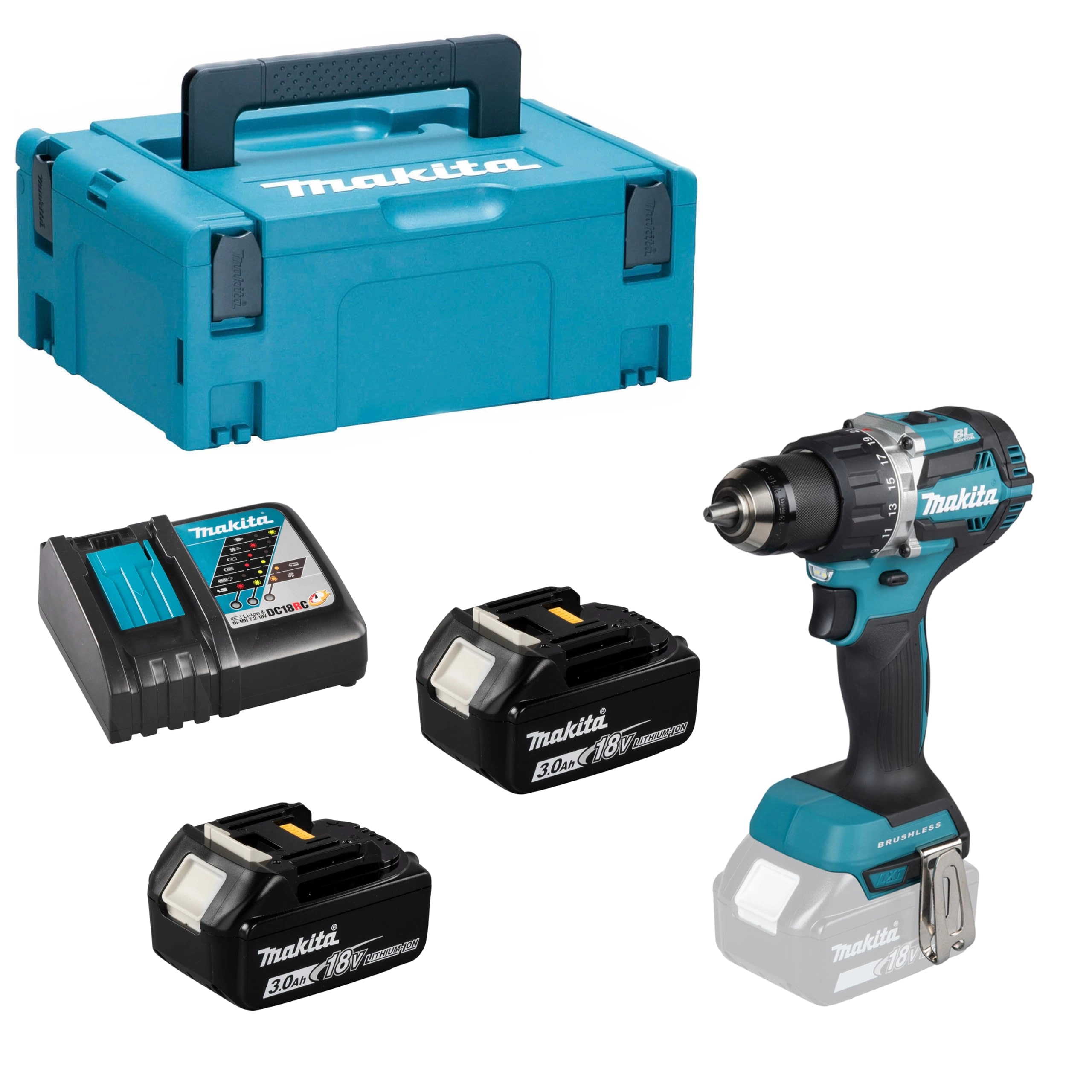 Makita DDF 484 RFJ - 3.0 Ah