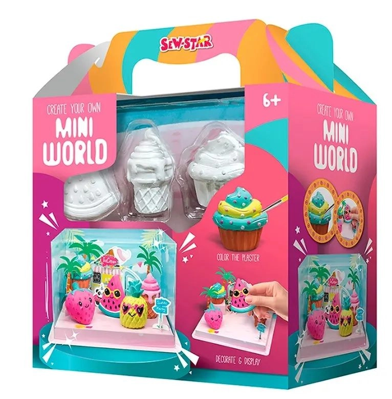 Sew Star Create Your Own Mini Fruits World - 6+ years