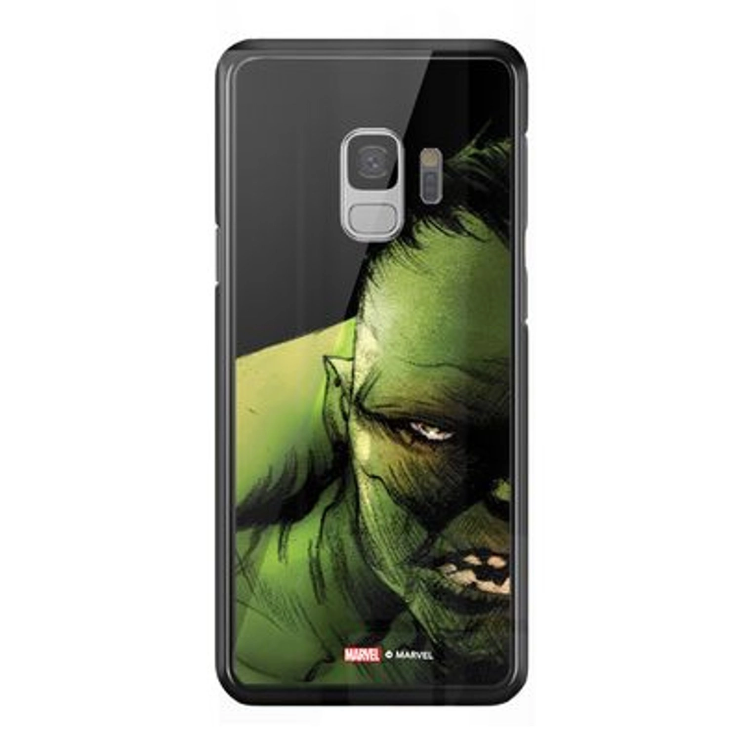 Wackylicious IronMan Half Profile Face Back Case for Galaxy S9