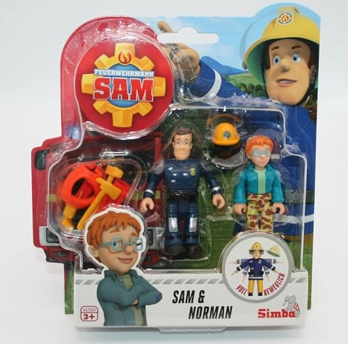 Fireman Sam - Norman + Sam (03574) 2 pcs