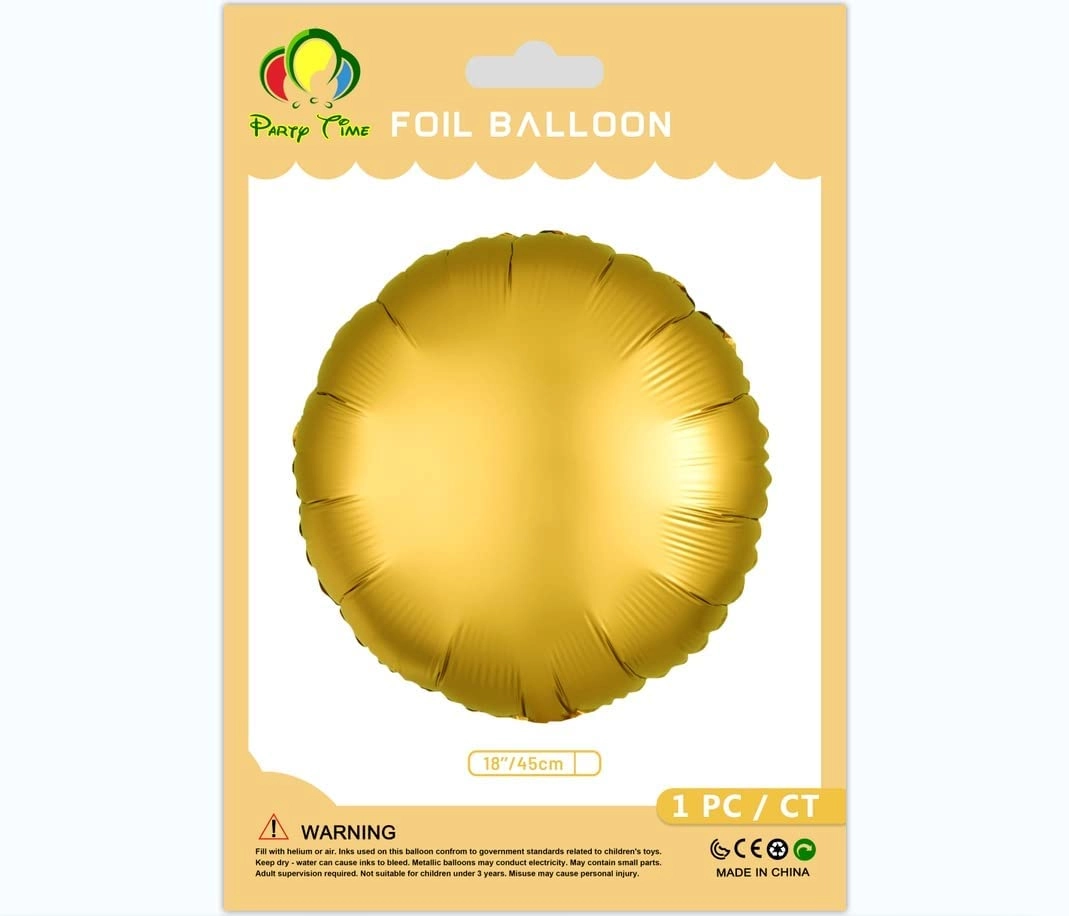 Matte Round Foil Balloon - 1pc/pack mother's day