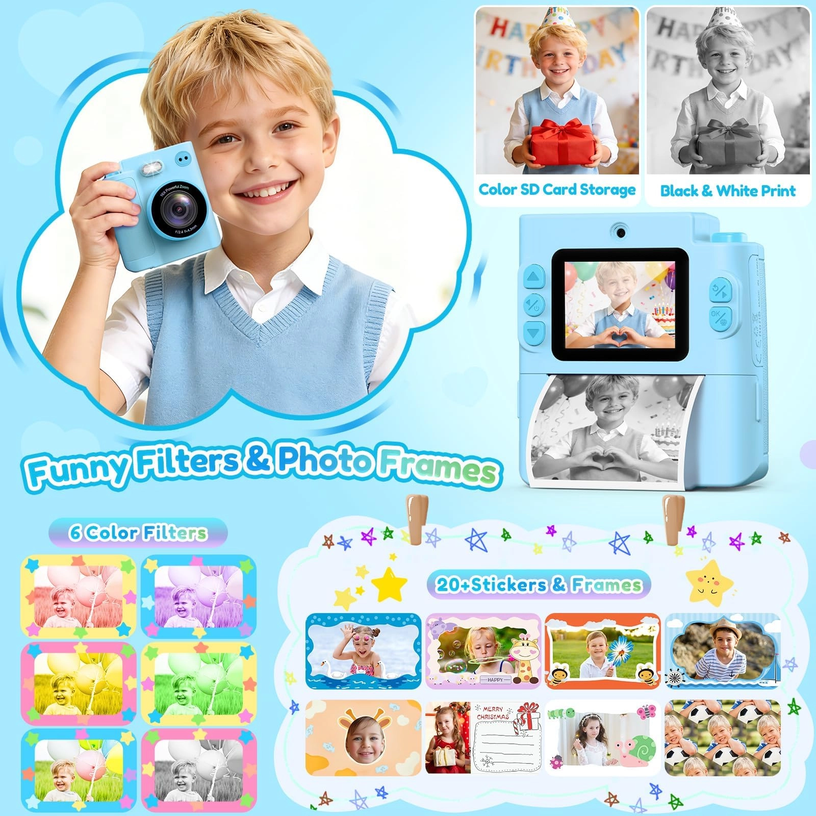 X8D - 1080P Instant Print 32GB