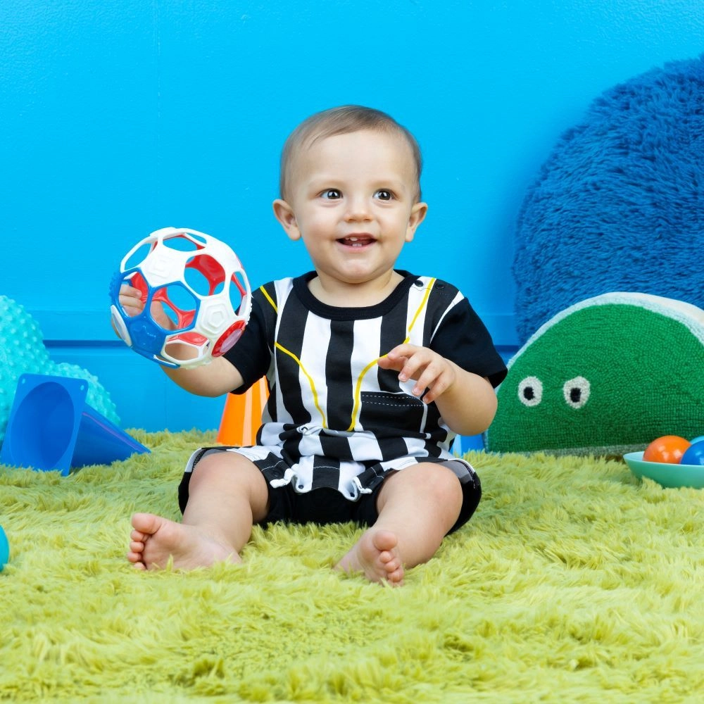 Oball Grippin' Goals Rattle Soccer Ball - 0 month and above