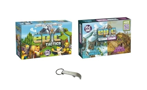 Tiny Epic Tactics + Terrains - Expansion + Decaps (French)