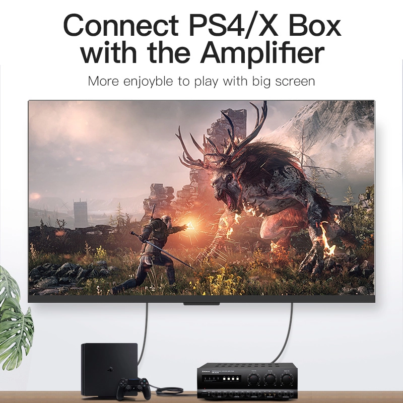 Optical Fiber Audio Cable - 2 m