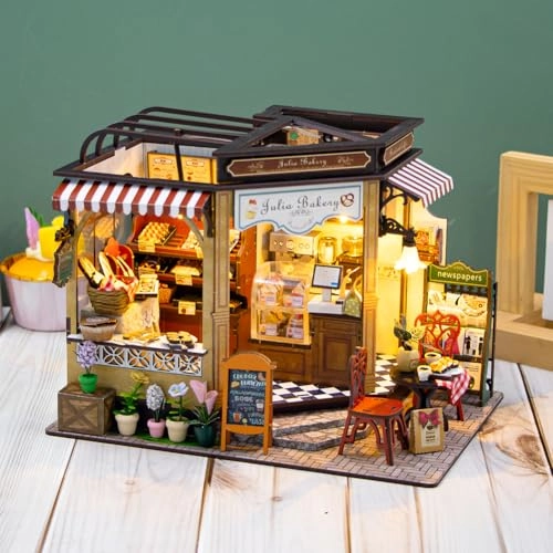 DIY Miniature House Kit - Bakery Shop
