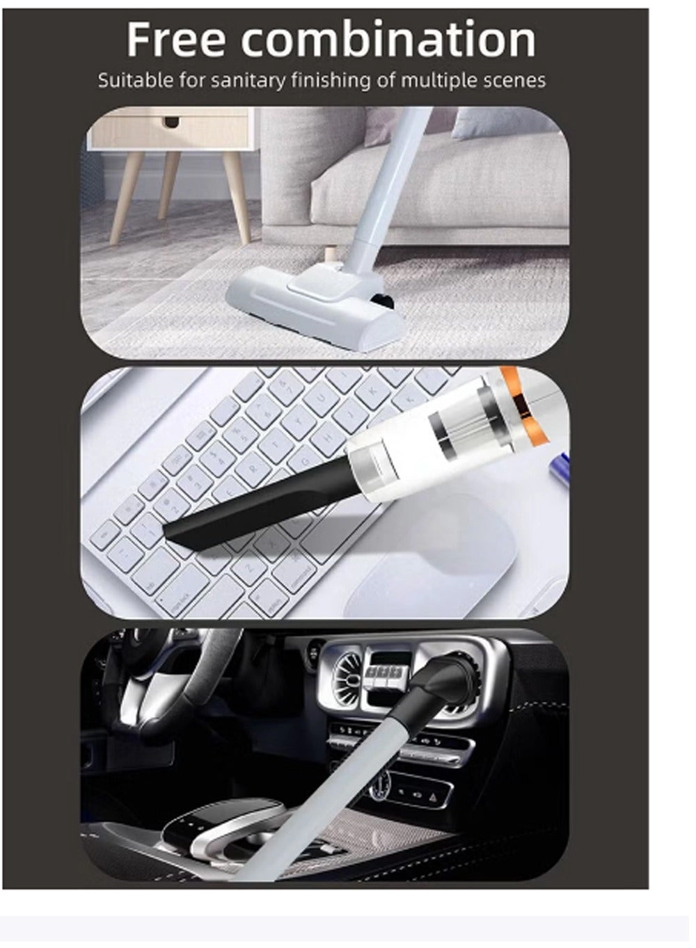 Handheld Wireless Vacuum Cleaner