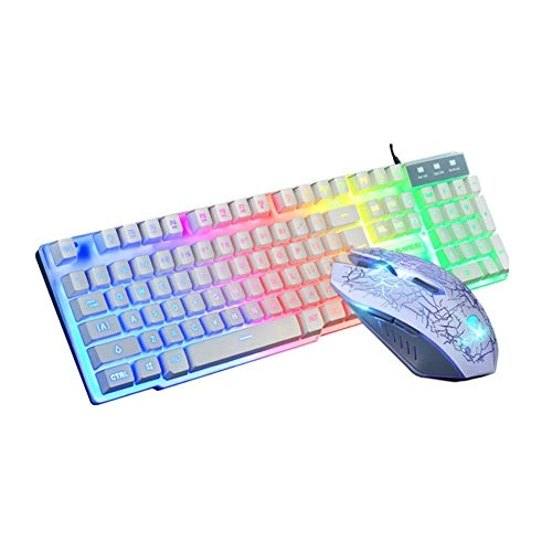 Gaming Keyboard Mouse Set - US Wired/Wireless