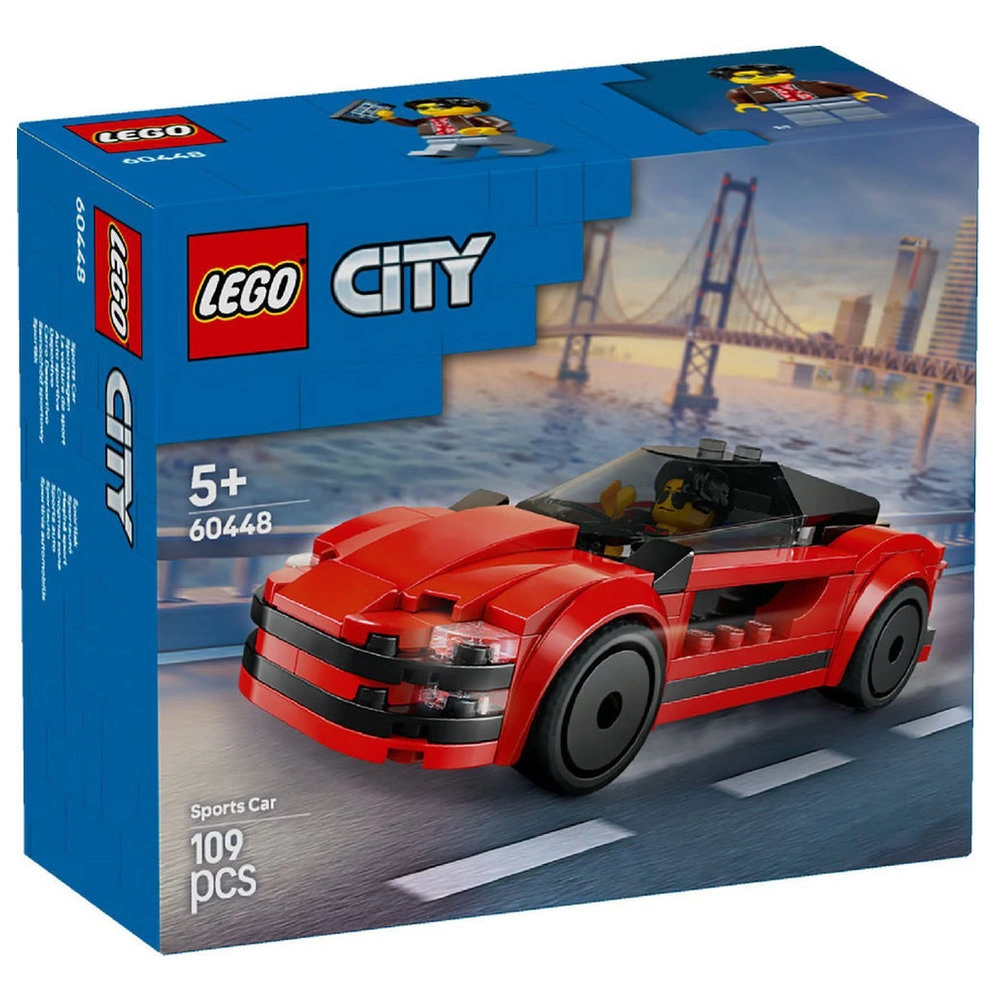 City Red Sports Car (60448) - 5+ Years