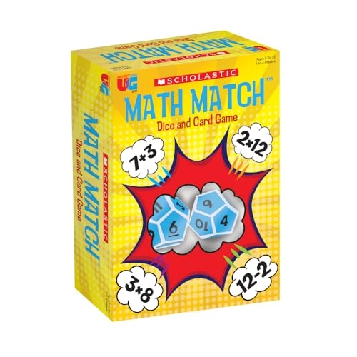 Scholastic Math Match - 5 to 12 1 pieces