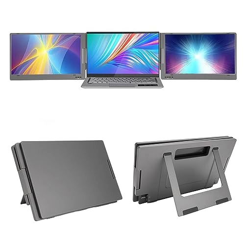 Triple Portable Monitor - Luqeegvgeb46n07m-17 14 Inches 1920 x 1080