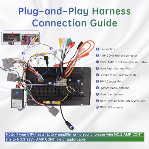 16PIN Car Radio Wire Harness