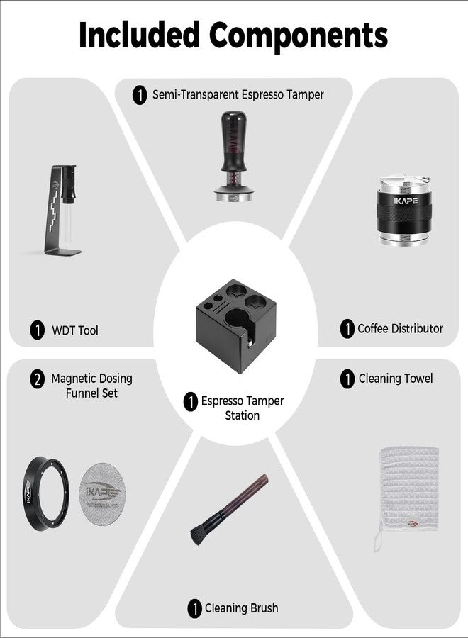 Espresso Tool Set - 53MM 8 IN 1