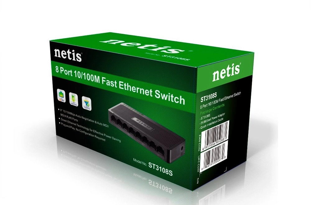 Ethernet Switch - 8-ports