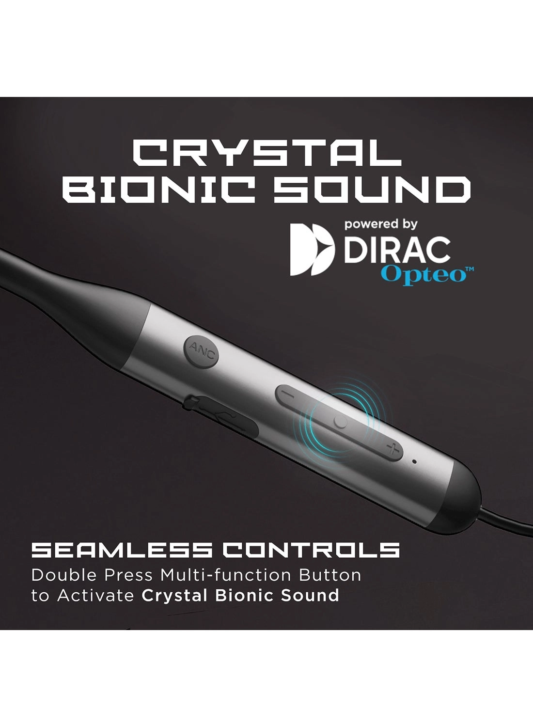 Rockerz 330 ANC - Wireless Earbud