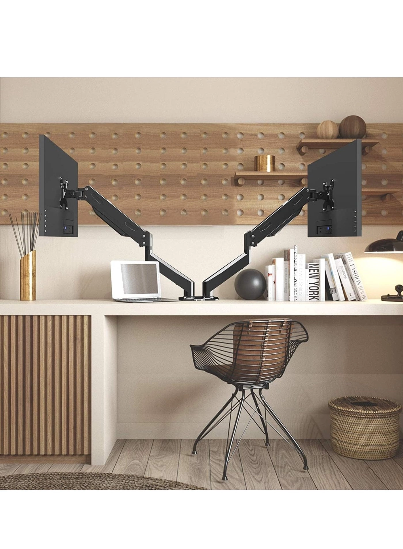 Dual Monitor Stand - 32 Inches 75x75/100x100mm