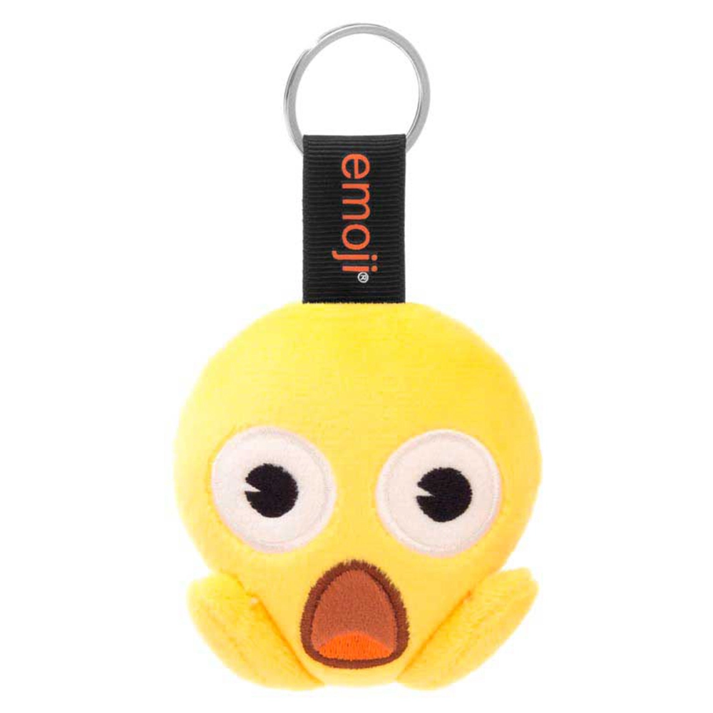 emoji Keychain Screem - Yellow Plush