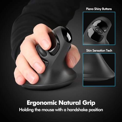 Vertical Ergonomic Mouse - Wireless