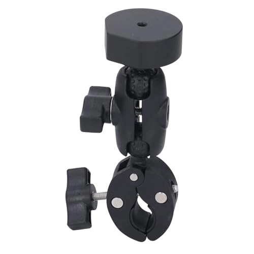 Mini Satellite Mount Bracket - Compact Lightweight Aluminum Alloy 360 degree rotation