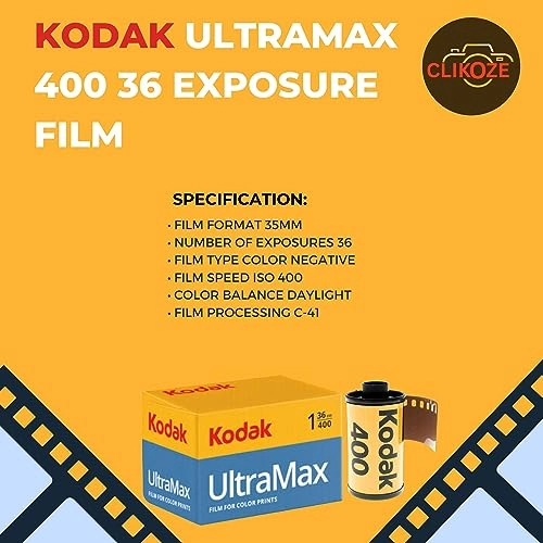 Ultra F9 - 35mm Reusable + Ultramax 35mm - 36 Exposures + Tips Card