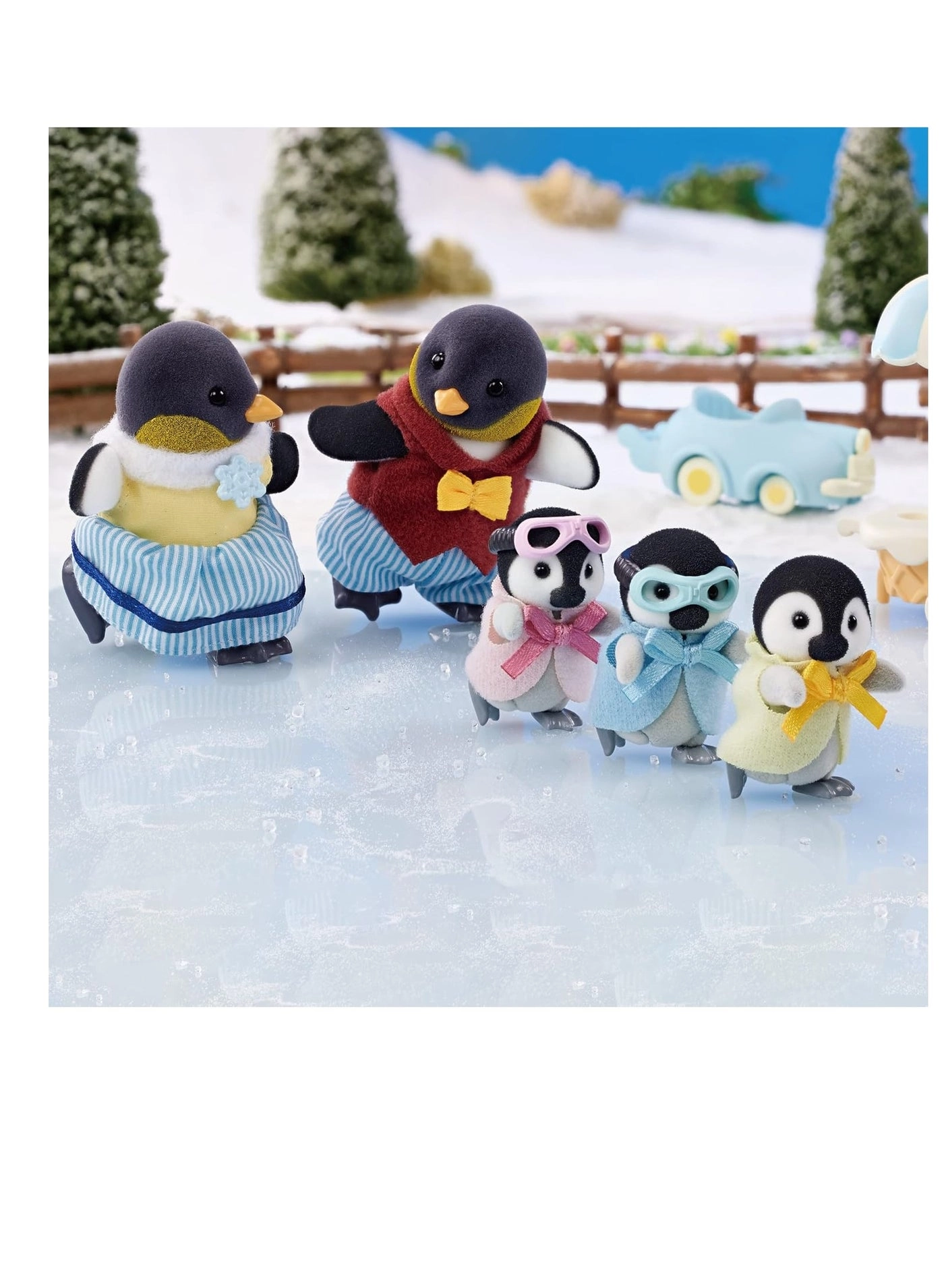 Penguin Family - Penguin father + Penguin mother + Penguin baby 3 pcs