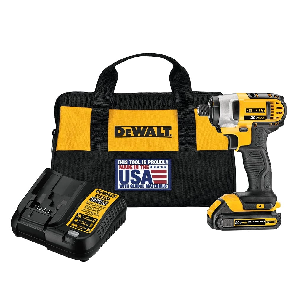 DeWALT Impact Driver Kit - 1.5 Amp Hours