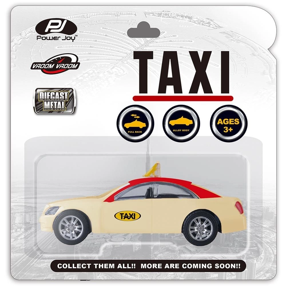 Vroom Vroom Diecast - Dubai Taxi - 1:43