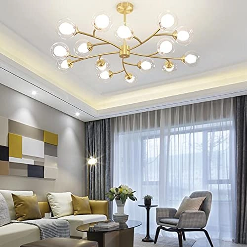 Magic Bean Molecule Chandelier