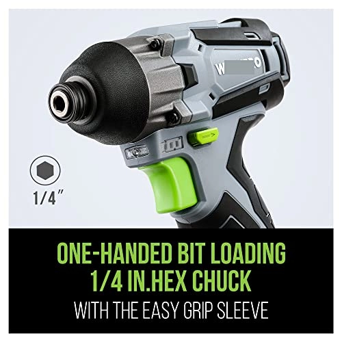 Impact Driver - 12V 1/4” Hex 100NM Kit