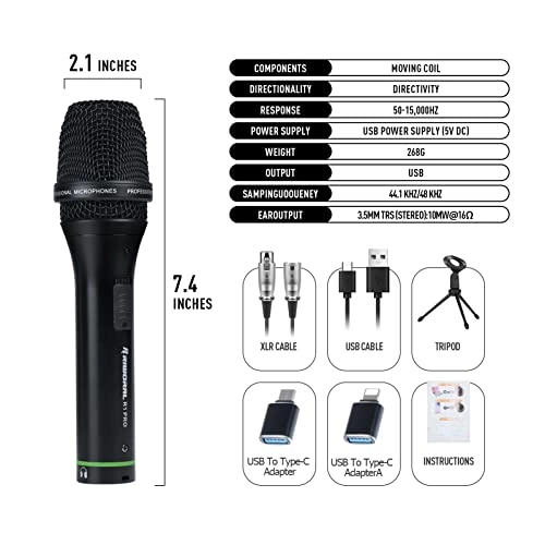 Dynamic Microphone USB Microphone