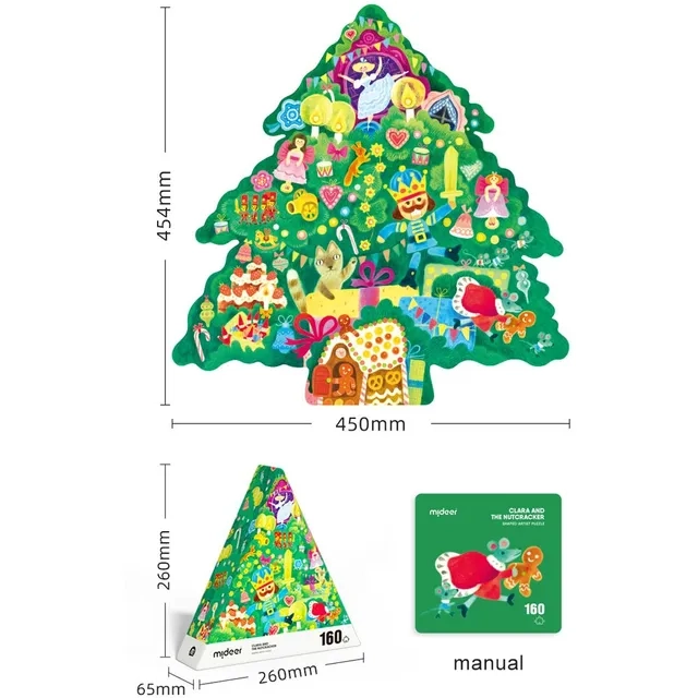 Clara and The Nutcracker Puzzle (MD3291) - 160 pcs
