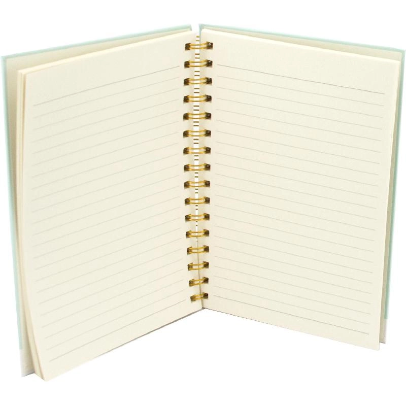 Notebook 19 X 26 cm Spiral - Grid 100 Sheets