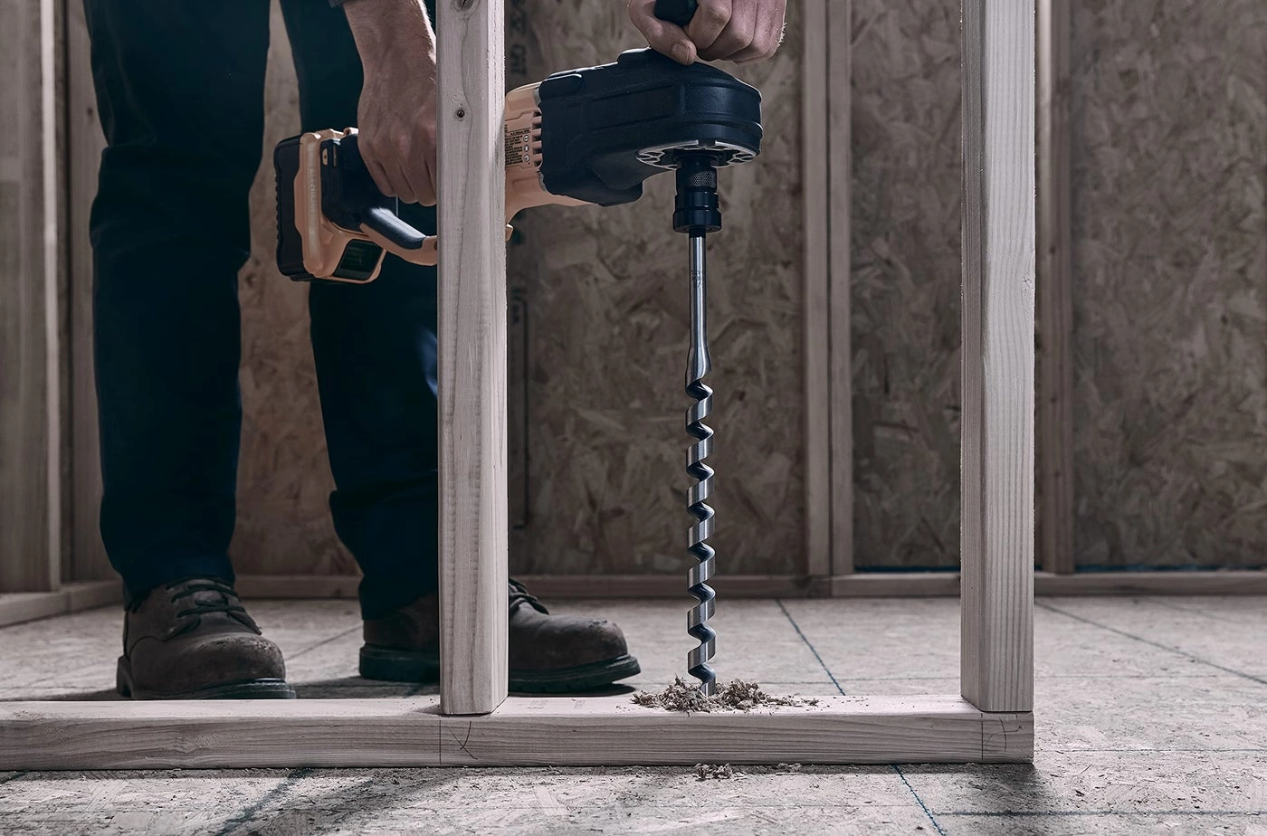 WeldTec Auger Wood Drill Bit - 1-1/4" X 17"